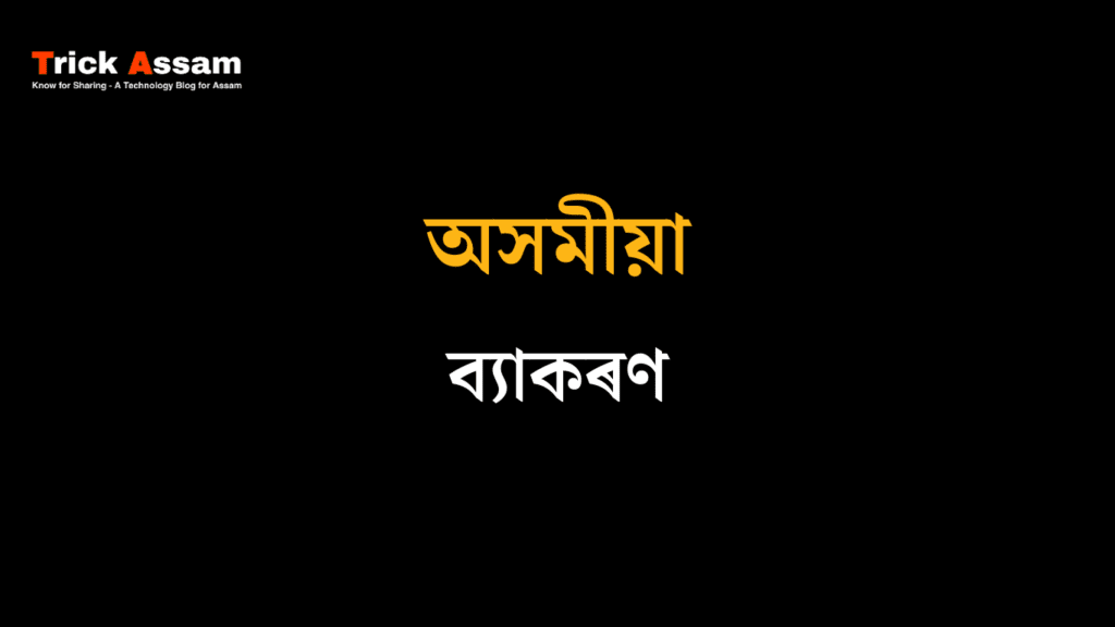 Assamese Grammar Solutions | অসমীয়া ব্যাকৰণ