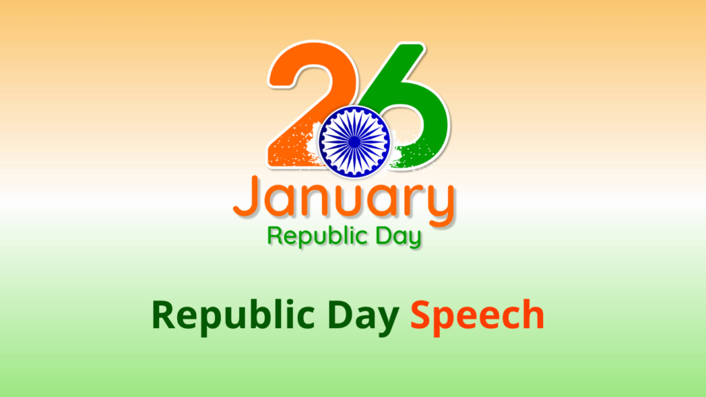 Republic Day of India Speech in English