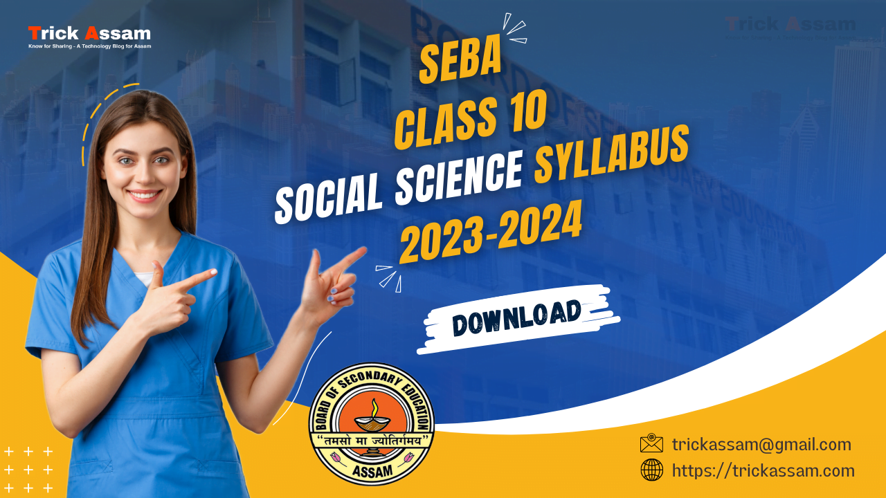 Seba Point Names SEBA Class 10 Social Science Syllabus 2023-2024 PDF Download