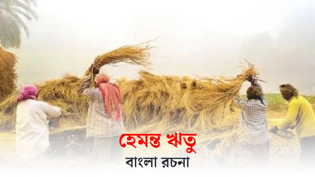 হেমন্তকাল রচনা | হেমন্ত ঋতু রচনা | Dry Season Essay in Bengali
